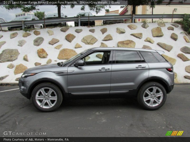  2015 Range Rover Evoque Pure Premium Orkney Grey Metallic