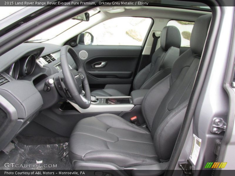 Orkney Grey Metallic / Ebony 2015 Land Rover Range Rover Evoque Pure Premium