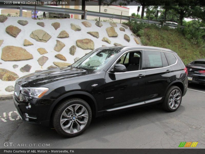 Jet Black / Black 2015 BMW X3 xDrive35i
