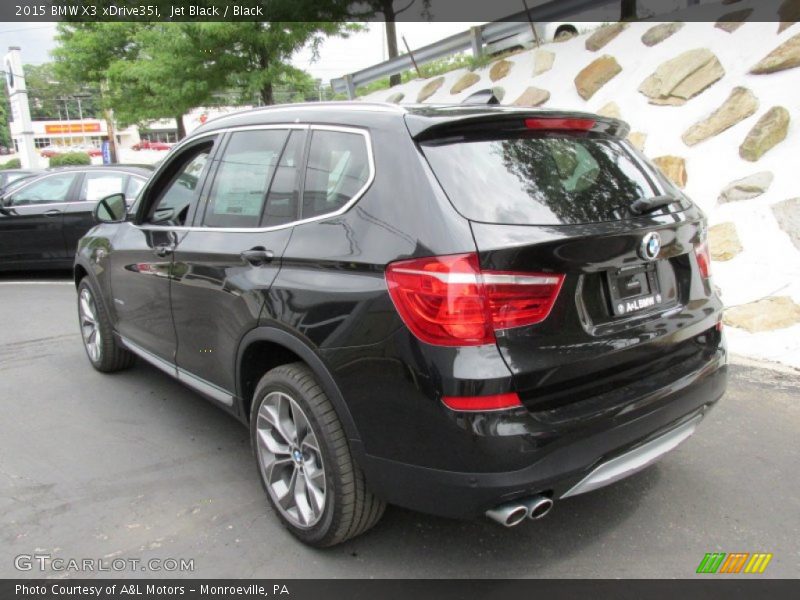 Jet Black / Black 2015 BMW X3 xDrive35i