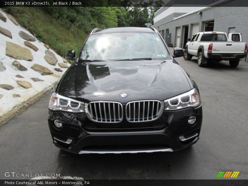 Jet Black / Black 2015 BMW X3 xDrive35i