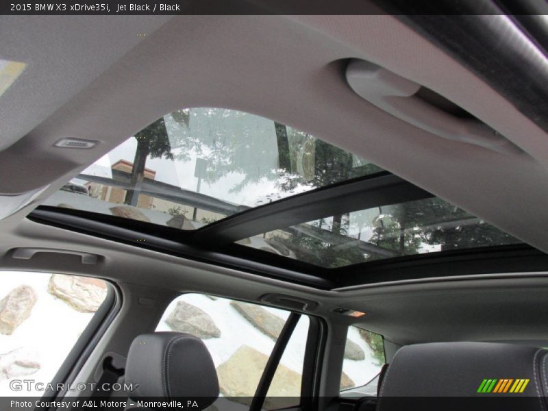 Sunroof of 2015 X3 xDrive35i