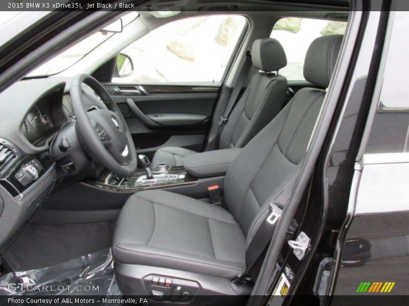 Jet Black / Black 2015 BMW X3 xDrive35i