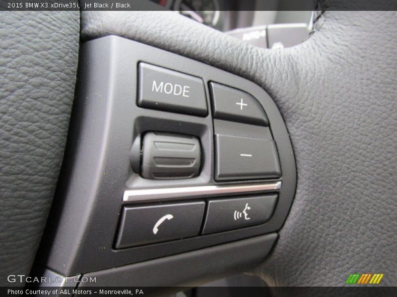 Jet Black / Black 2015 BMW X3 xDrive35i