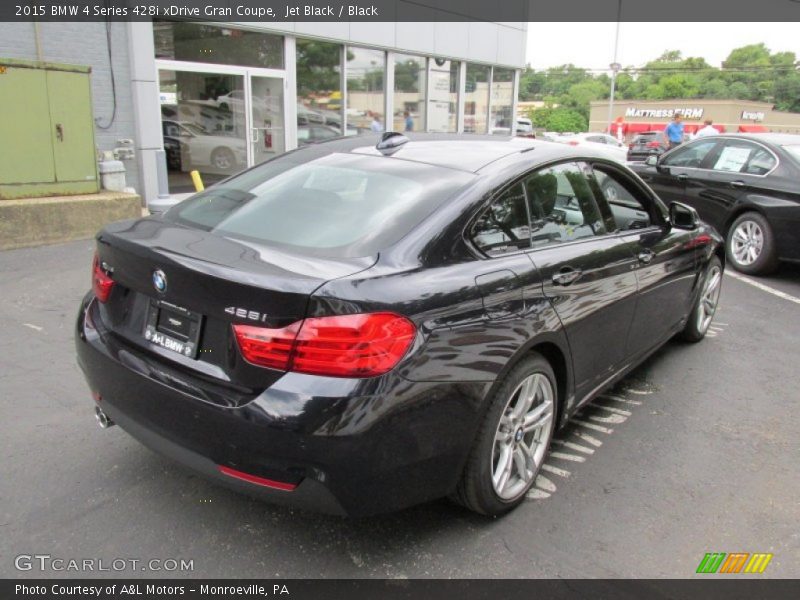 Jet Black / Black 2015 BMW 4 Series 428i xDrive Gran Coupe