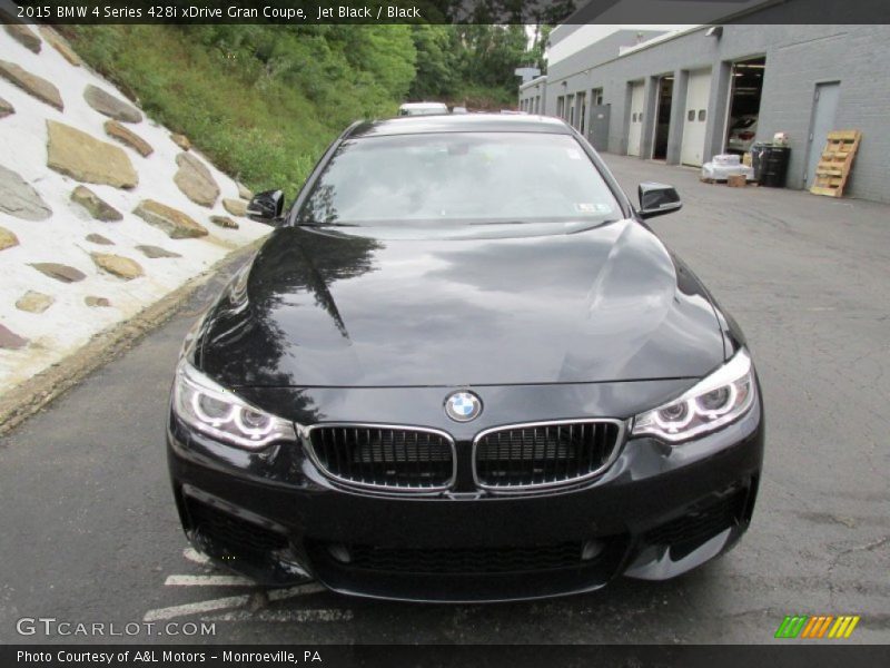 Jet Black / Black 2015 BMW 4 Series 428i xDrive Gran Coupe
