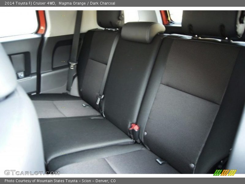 Magma Orange / Dark Charcoal 2014 Toyota FJ Cruiser 4WD