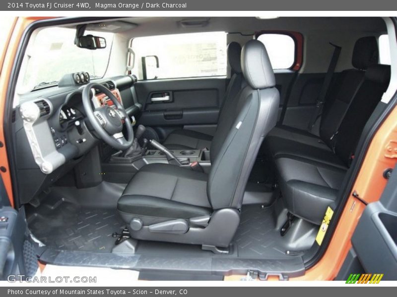  2014 FJ Cruiser 4WD Dark Charcoal Interior