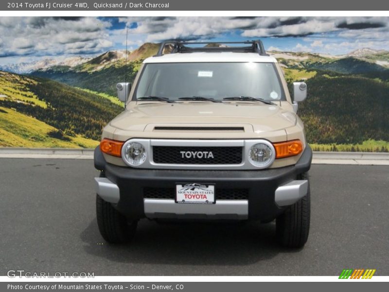 Quicksand / Dark Charcoal 2014 Toyota FJ Cruiser 4WD