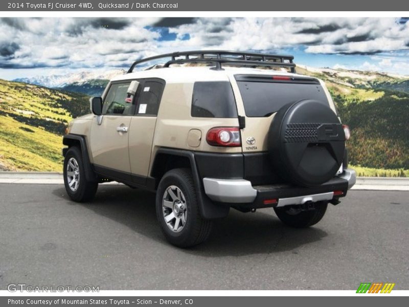 Quicksand / Dark Charcoal 2014 Toyota FJ Cruiser 4WD