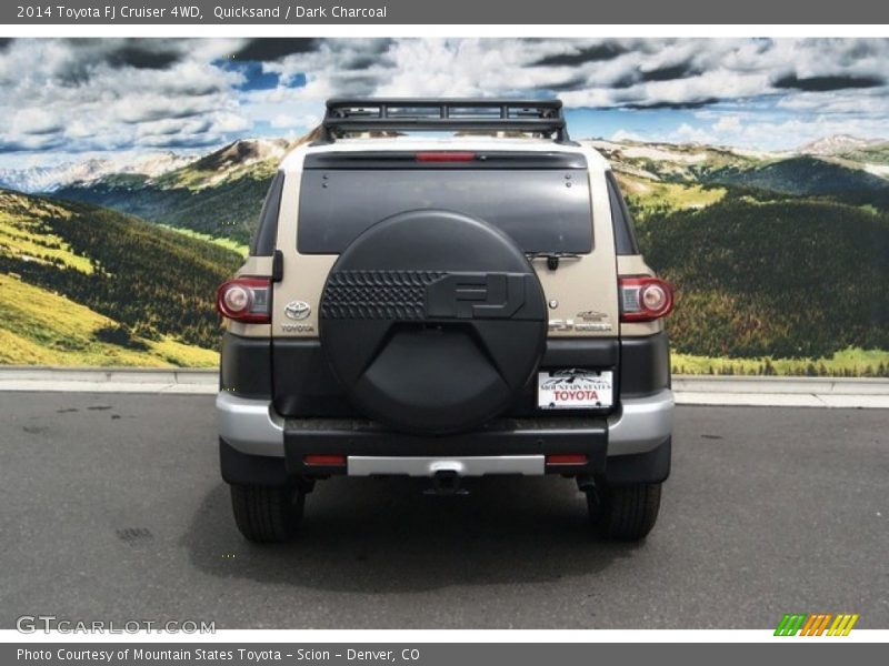 Quicksand / Dark Charcoal 2014 Toyota FJ Cruiser 4WD