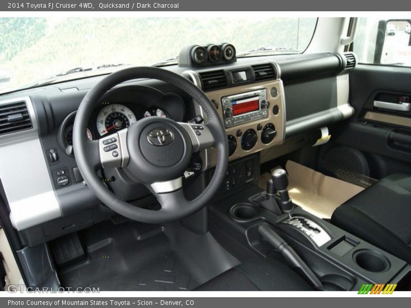 Quicksand / Dark Charcoal 2014 Toyota FJ Cruiser 4WD