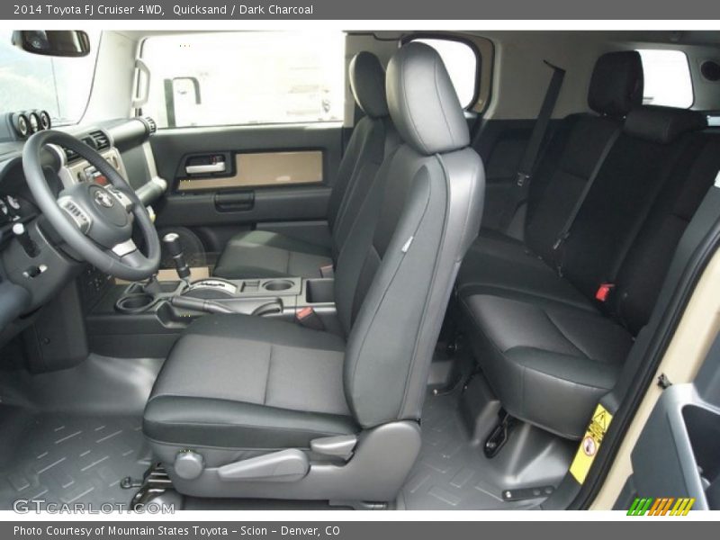 Quicksand / Dark Charcoal 2014 Toyota FJ Cruiser 4WD