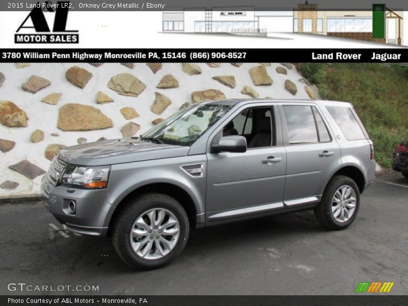 Orkney Grey Metallic / Ebony 2015 Land Rover LR2
