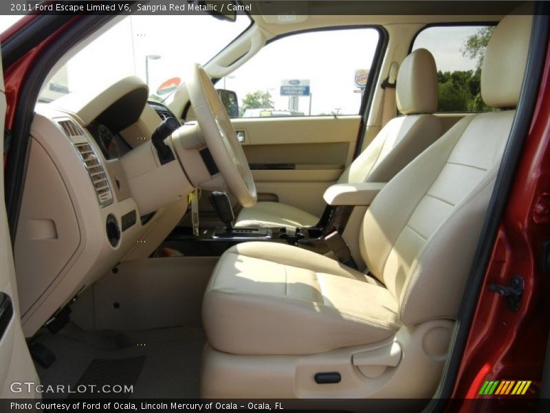  2011 Escape Limited V6 Camel Interior