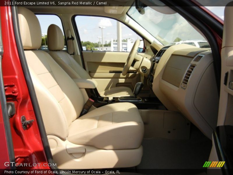 Front Seat of 2011 Escape Limited V6