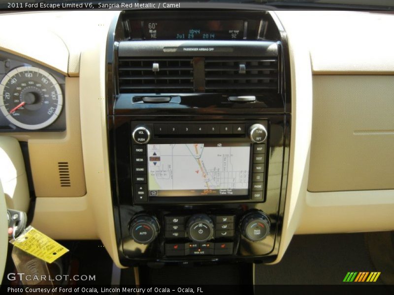 Navigation of 2011 Escape Limited V6