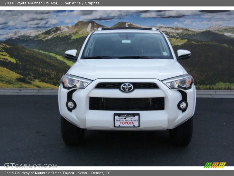 Super White / Graphite 2014 Toyota 4Runner SR5 4x4