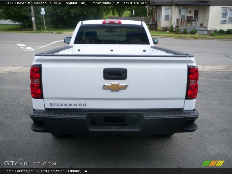 Summit White / Jet Black/Dark Ash 2014 Chevrolet Silverado 1500 WT Regular Cab