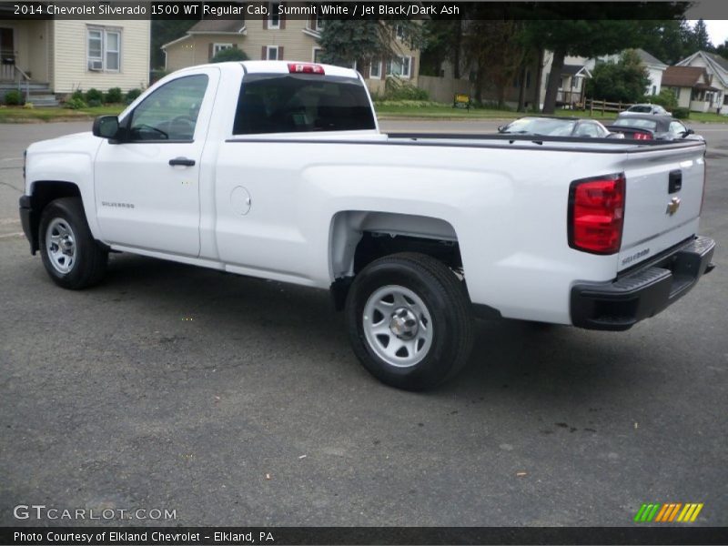 Summit White / Jet Black/Dark Ash 2014 Chevrolet Silverado 1500 WT Regular Cab