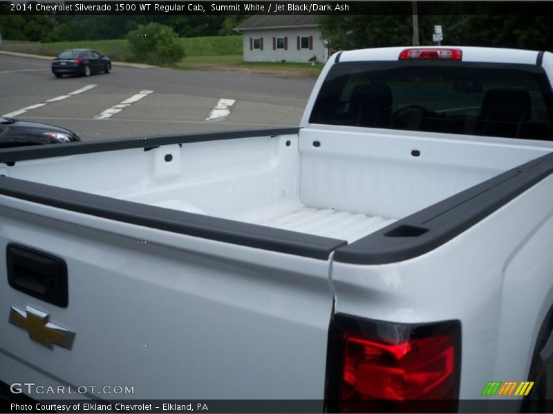 Summit White / Jet Black/Dark Ash 2014 Chevrolet Silverado 1500 WT Regular Cab