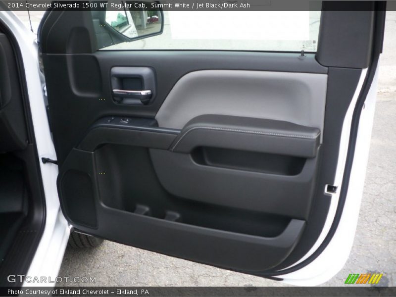 Summit White / Jet Black/Dark Ash 2014 Chevrolet Silverado 1500 WT Regular Cab