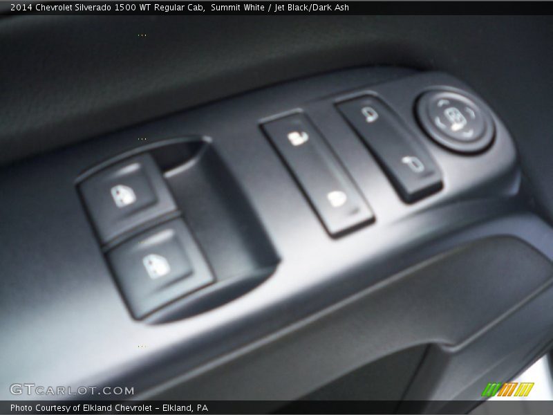 Summit White / Jet Black/Dark Ash 2014 Chevrolet Silverado 1500 WT Regular Cab