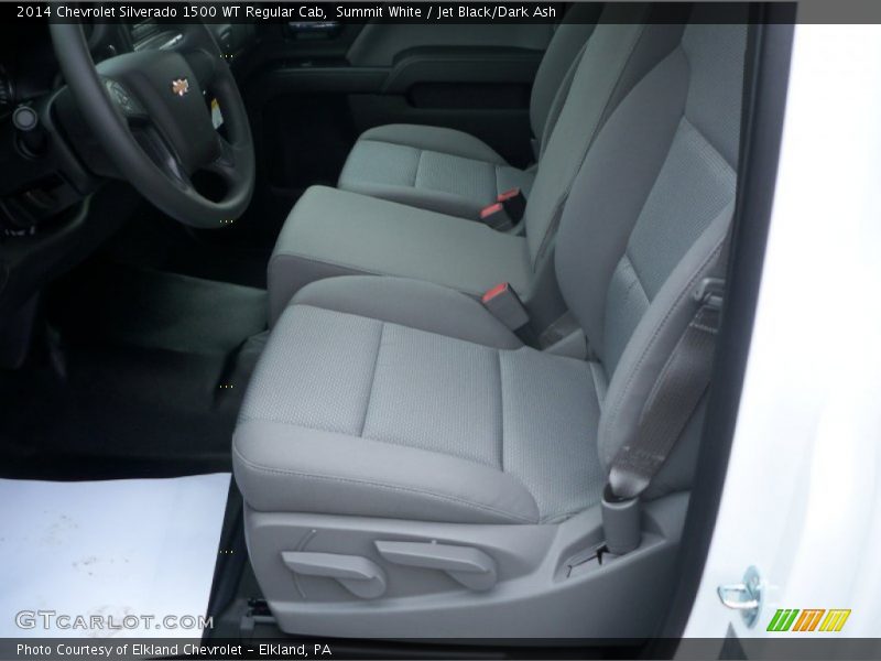Summit White / Jet Black/Dark Ash 2014 Chevrolet Silverado 1500 WT Regular Cab
