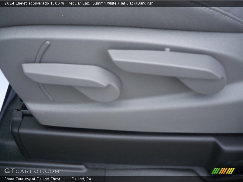 Summit White / Jet Black/Dark Ash 2014 Chevrolet Silverado 1500 WT Regular Cab