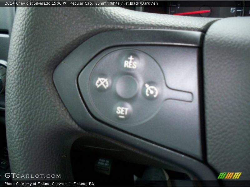 Summit White / Jet Black/Dark Ash 2014 Chevrolet Silverado 1500 WT Regular Cab