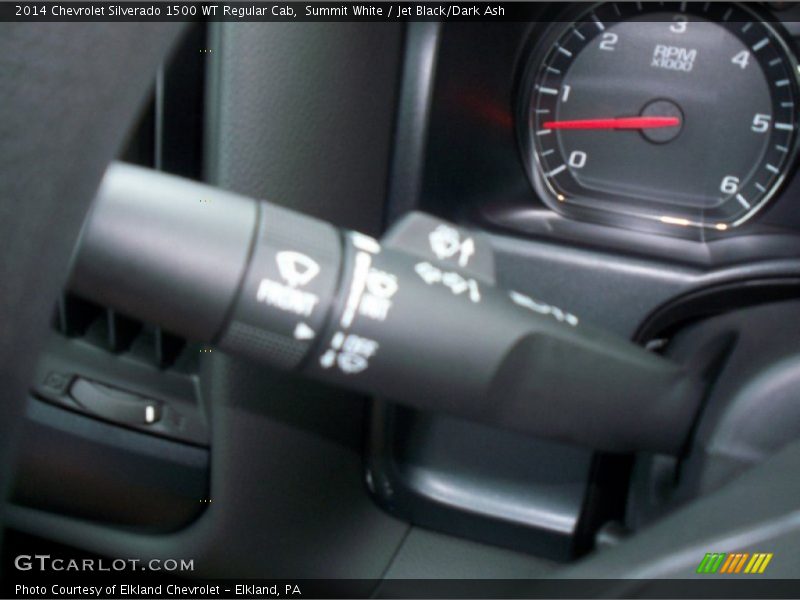 Summit White / Jet Black/Dark Ash 2014 Chevrolet Silverado 1500 WT Regular Cab