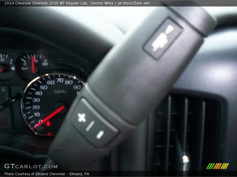 Summit White / Jet Black/Dark Ash 2014 Chevrolet Silverado 1500 WT Regular Cab