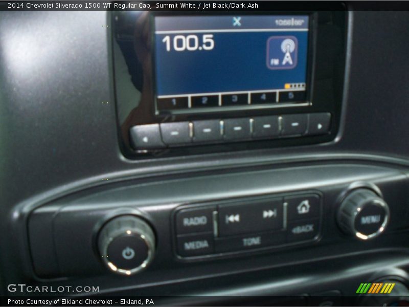 Summit White / Jet Black/Dark Ash 2014 Chevrolet Silverado 1500 WT Regular Cab