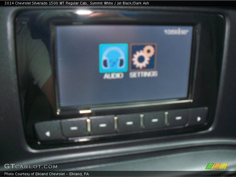 Summit White / Jet Black/Dark Ash 2014 Chevrolet Silverado 1500 WT Regular Cab