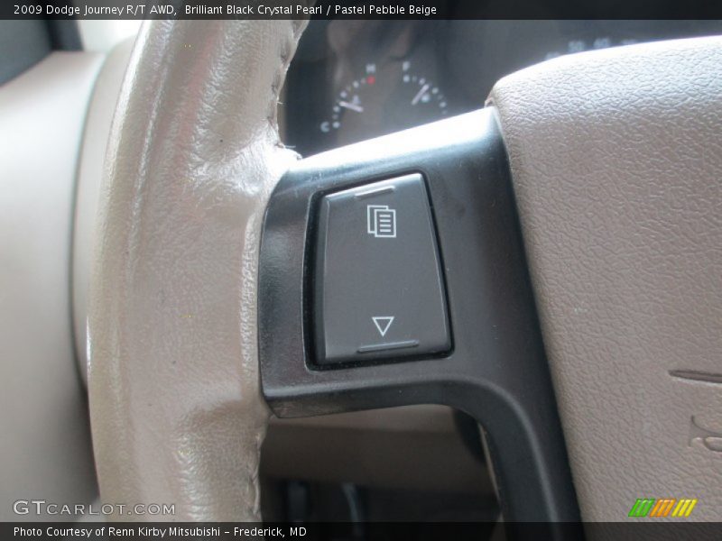 Brilliant Black Crystal Pearl / Pastel Pebble Beige 2009 Dodge Journey R/T AWD