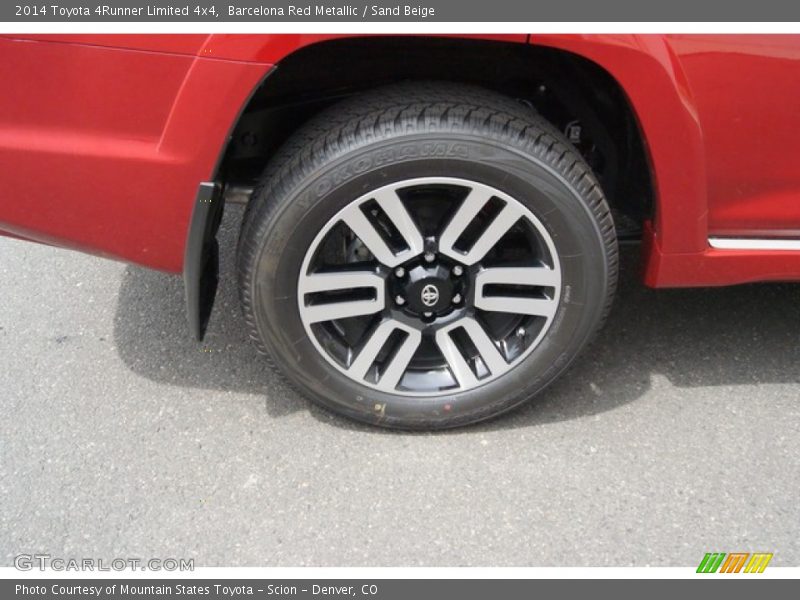 Barcelona Red Metallic / Sand Beige 2014 Toyota 4Runner Limited 4x4