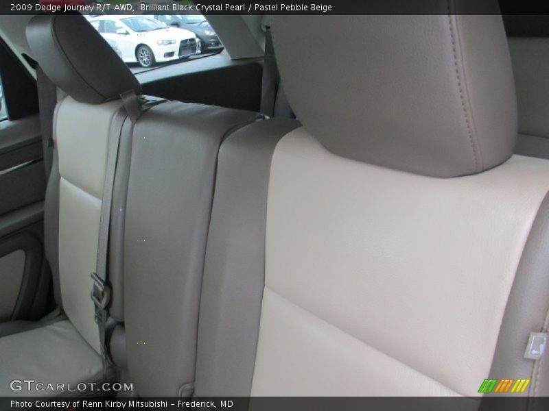 Brilliant Black Crystal Pearl / Pastel Pebble Beige 2009 Dodge Journey R/T AWD