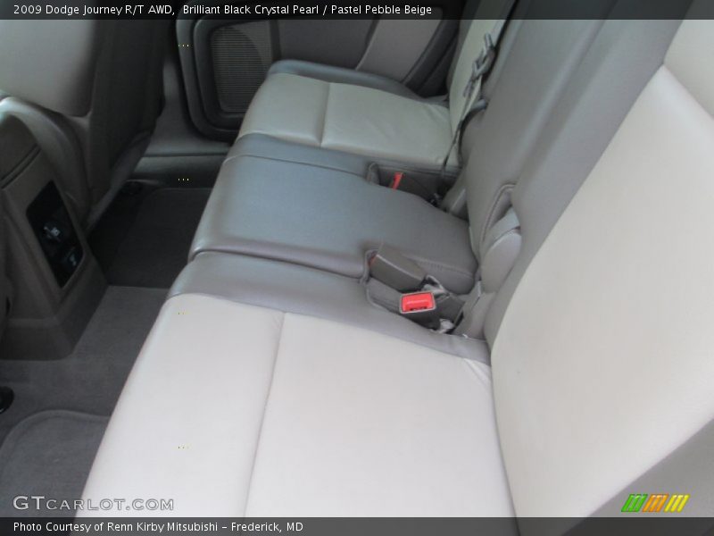 Brilliant Black Crystal Pearl / Pastel Pebble Beige 2009 Dodge Journey R/T AWD