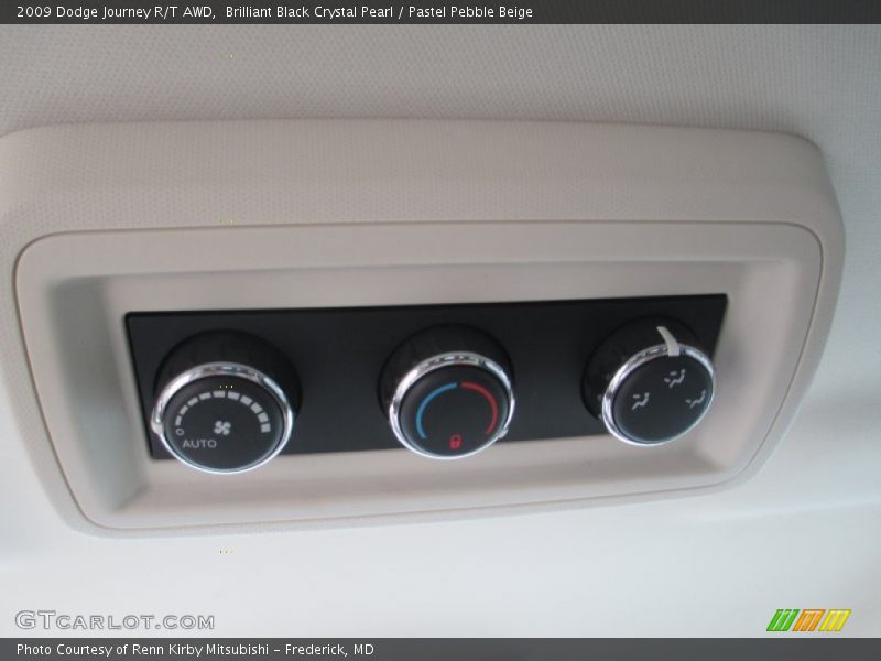 Brilliant Black Crystal Pearl / Pastel Pebble Beige 2009 Dodge Journey R/T AWD