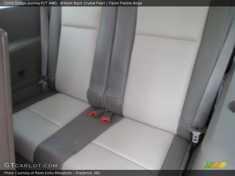 Brilliant Black Crystal Pearl / Pastel Pebble Beige 2009 Dodge Journey R/T AWD
