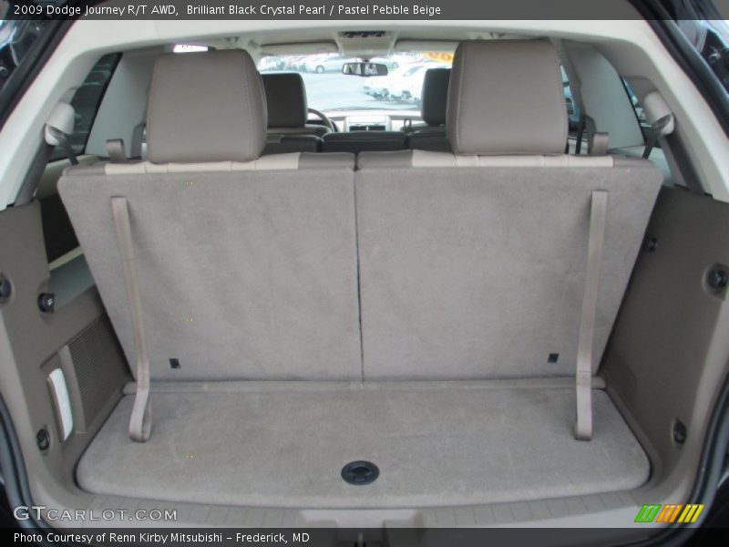 Brilliant Black Crystal Pearl / Pastel Pebble Beige 2009 Dodge Journey R/T AWD