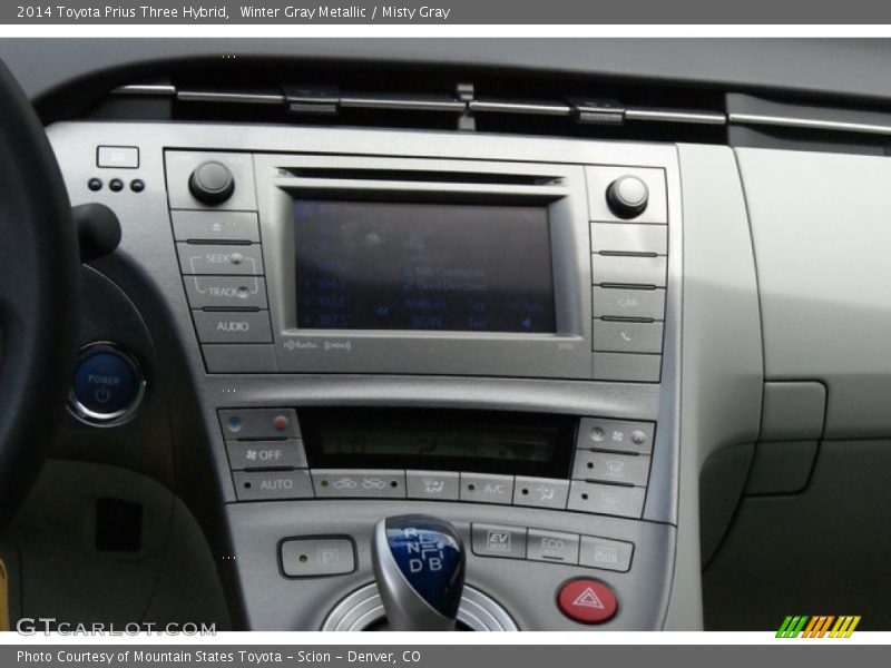 Controls of 2014 Prius Three Hybrid