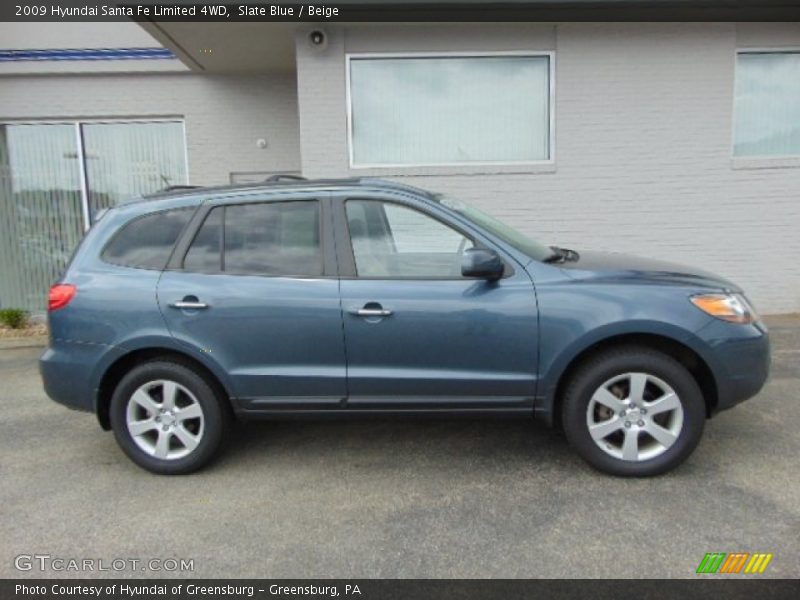  2009 Santa Fe Limited 4WD Slate Blue