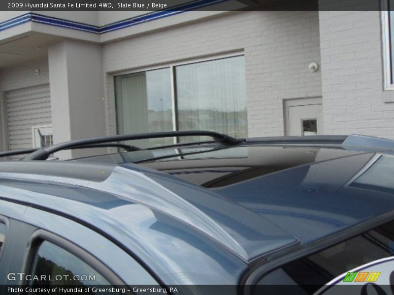 Slate Blue / Beige 2009 Hyundai Santa Fe Limited 4WD