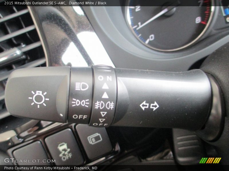 Controls of 2015 Outlander SE S-AWC