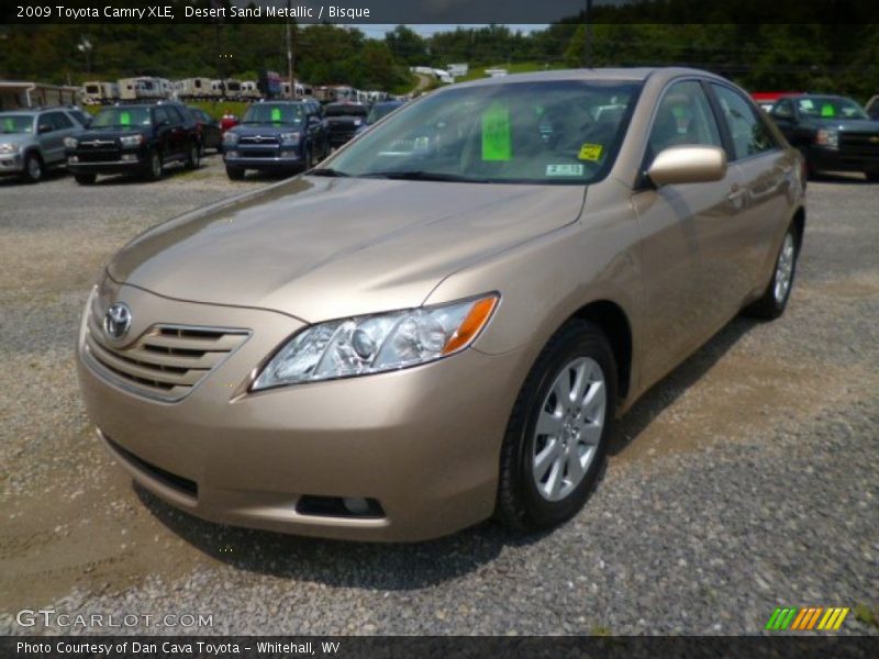 Desert Sand Metallic / Bisque 2009 Toyota Camry XLE