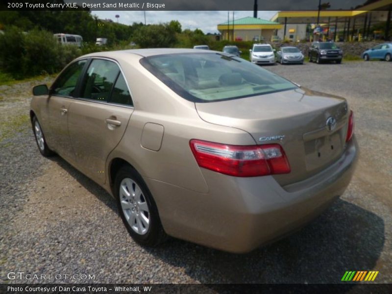 Desert Sand Metallic / Bisque 2009 Toyota Camry XLE