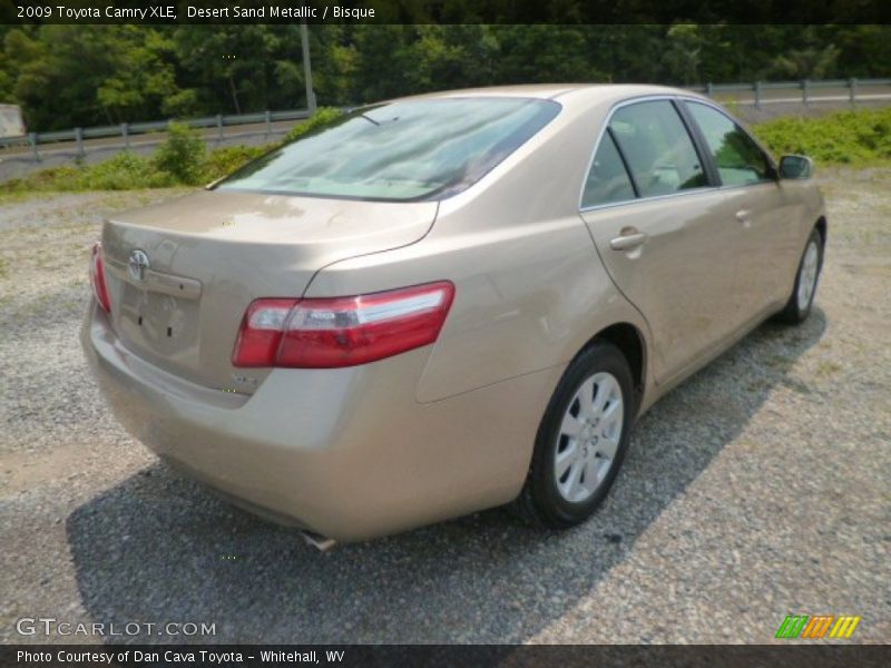 Desert Sand Metallic / Bisque 2009 Toyota Camry XLE