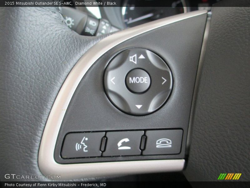 Controls of 2015 Outlander SE S-AWC