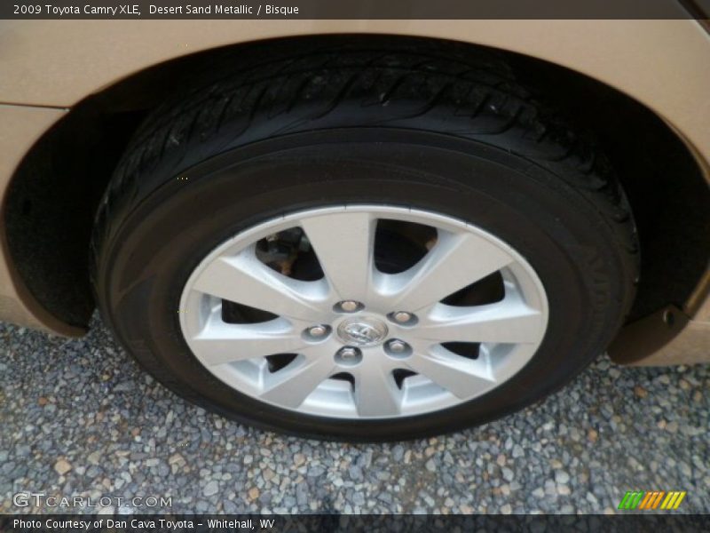 Desert Sand Metallic / Bisque 2009 Toyota Camry XLE